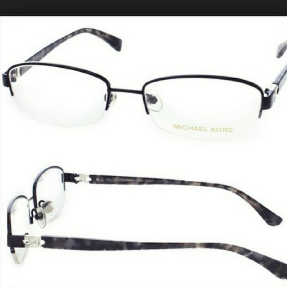 Michael Kors Black Metal Rimless FRAME only main image 4
